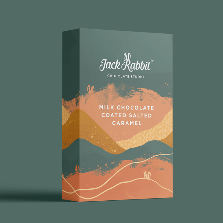 Milk Chocolate Coated Salted Caramel Bites Jack Rabbit Chocolate Studio