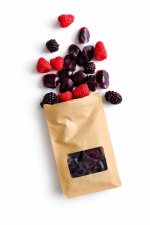 Hibiscus and mixed berry jelly eggs from Jack Rabbit Chocolate Studio – bright gourmet Easter gummy eggs in a 128g packet