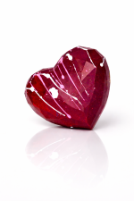 Geometric Chocolate Heart – Carrot Cake & Mascarpone Ganache - Image 2