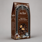 Dark Chocolate Coated Peanuts with Biltong Seasoning