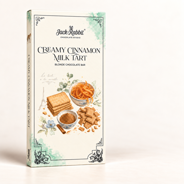 Creamy Cinnamon Milk Tart - Slab